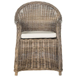 Delacruz Wicker Arm Chair