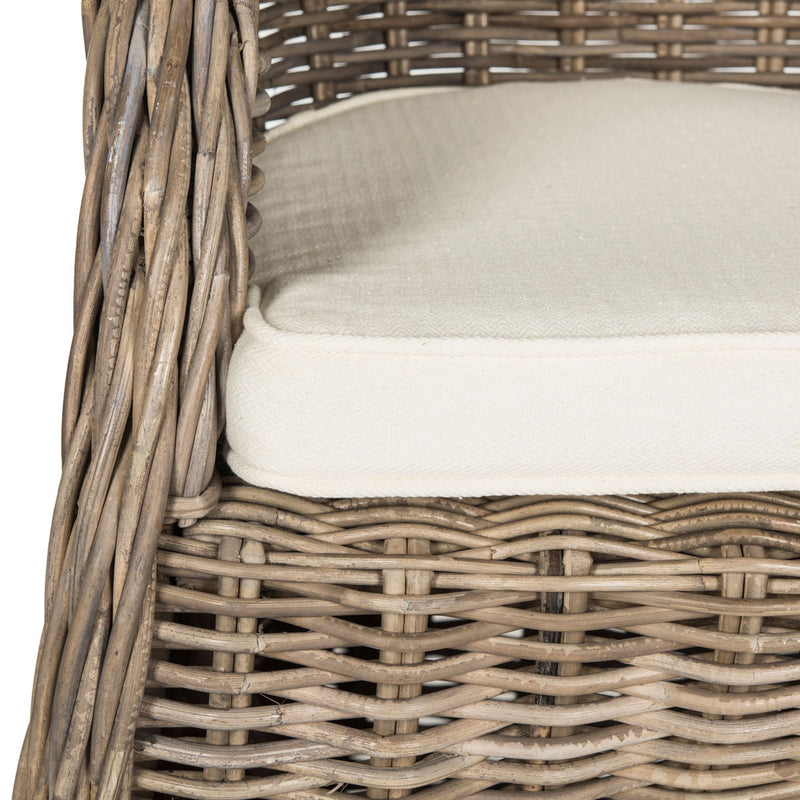 Delacruz Wicker Arm Chair