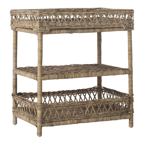 Hendrickson Rattan Accent Table