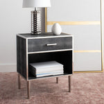 Nina Faux Shagreen Nightstand