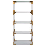 Carroll Acrylic Bookshelf