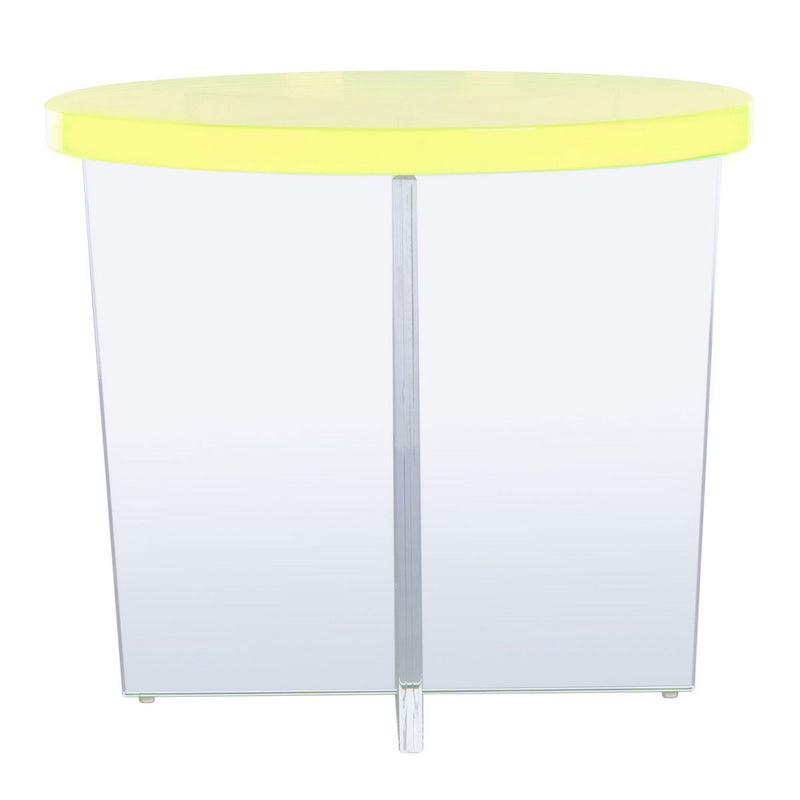 Diann Acrylic Accent Table