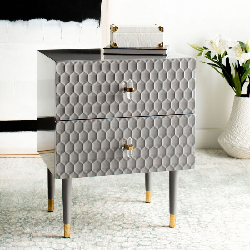 Rae 2-Drawer Side Table