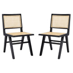 Caitlyn Rattan Dining Chair Set of 2