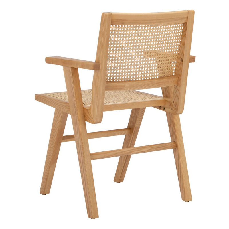 Hollis French Cane Arm Chair Set of 2