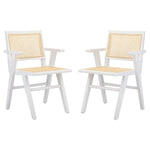 Hollis French Cane Arm Chair Set of 2