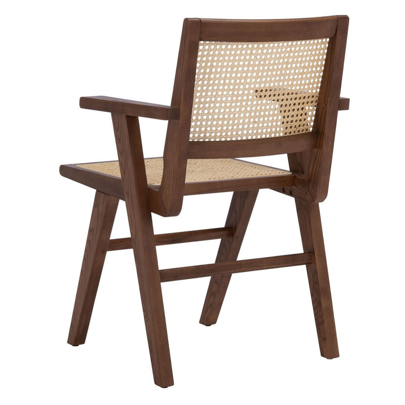 Hollis French Cane Arm Chair Set of 2