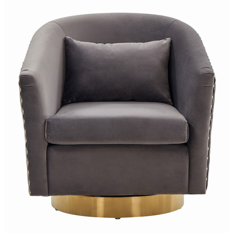 Caitlin Quilted Swivel Tub Chair