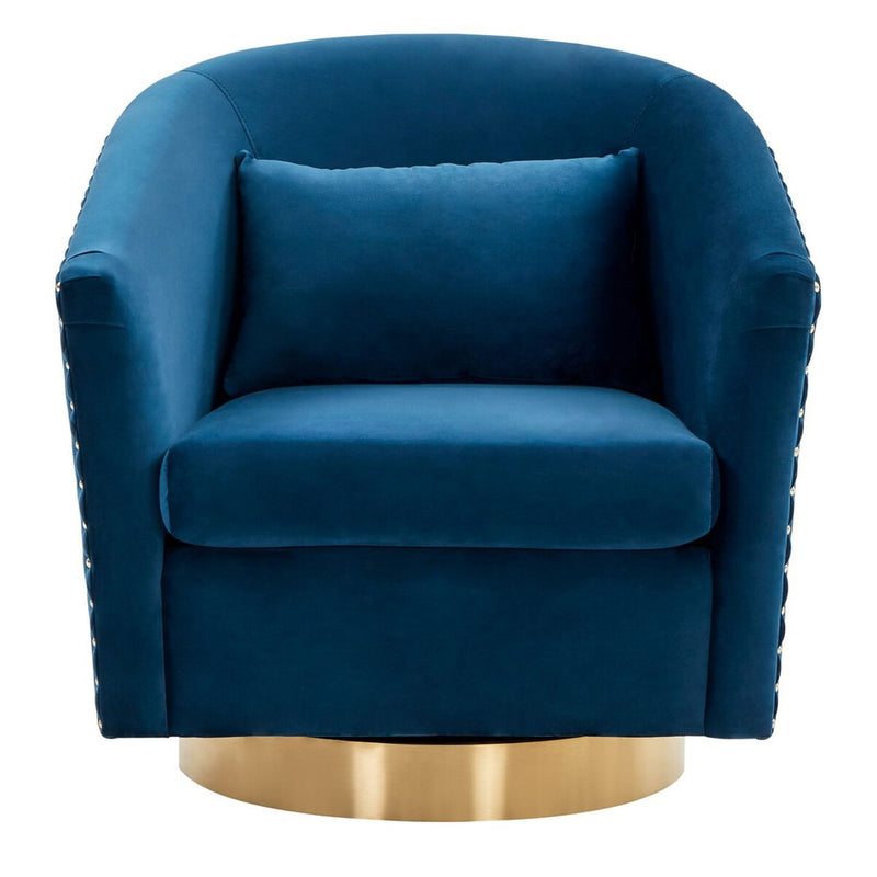 Caitlin Quilted Swivel Tub Chair