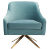 Carlson Channeled Velvet Accent Chair