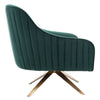 Carlson Channeled Velvet Accent Chair