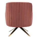 Carlson Channeled Velvet Accent Chair