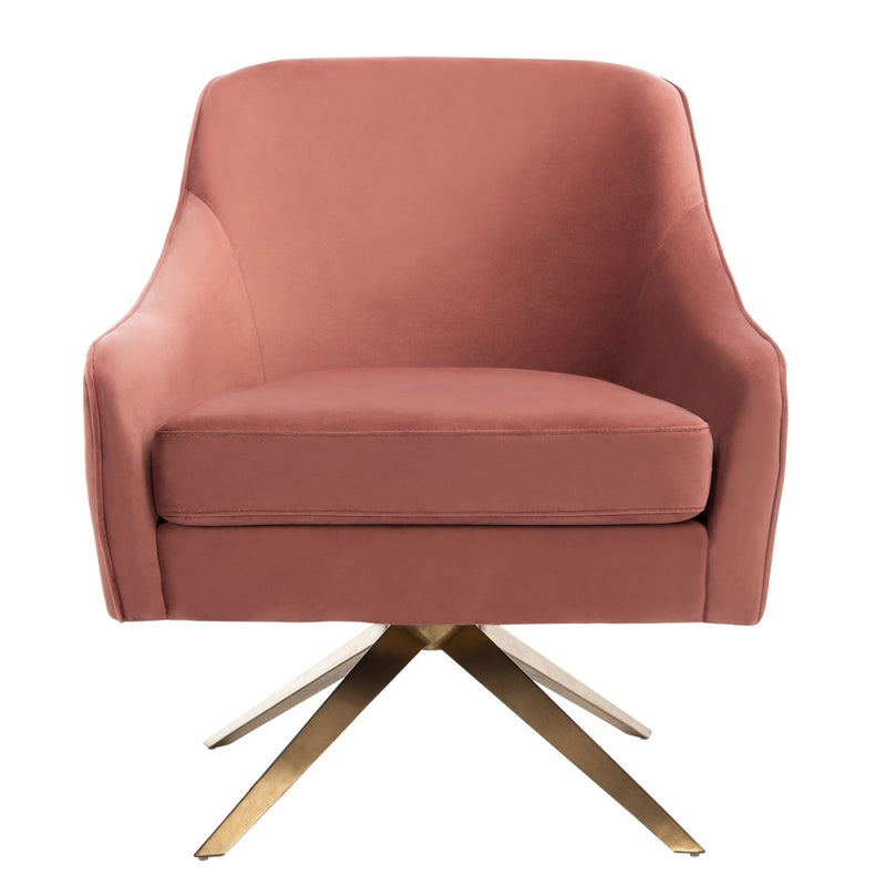 Carlson Channeled Velvet Accent Chair