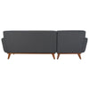 Milagros Tufted Chaise Sectional Sofa