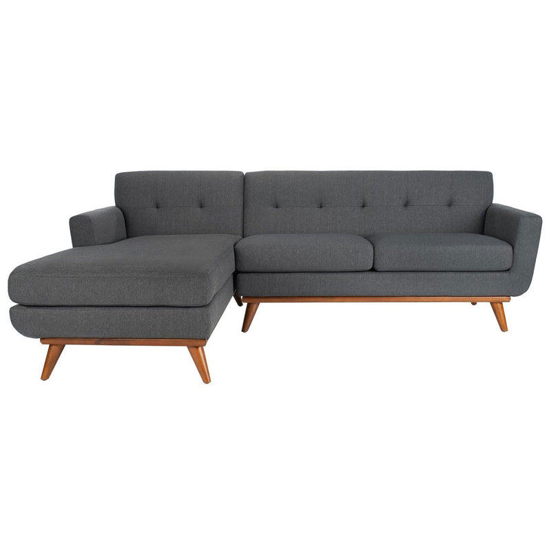 Milagros Tufted Chaise Sectional Sofa