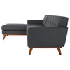 Milagros Tufted Chaise Sectional Sofa