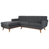 Milagros Tufted Chaise Sectional Sofa