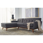 Milagros Tufted Chaise Sectional Sofa