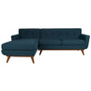 Milagros Tufted Chaise Sectional Sofa