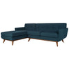 Milagros Tufted Chaise Sectional Sofa