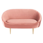 Emilio Tufted Tub Loveseat