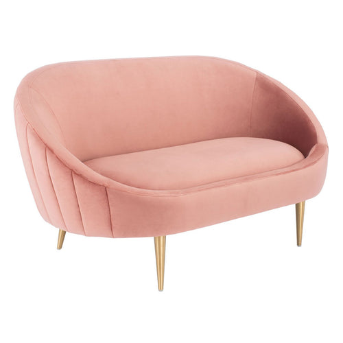 Emilio Tufted Tub Loveseat