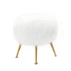 Gustavo Sheepskin Ottoman