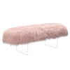 Kiera Sheepskin Bench