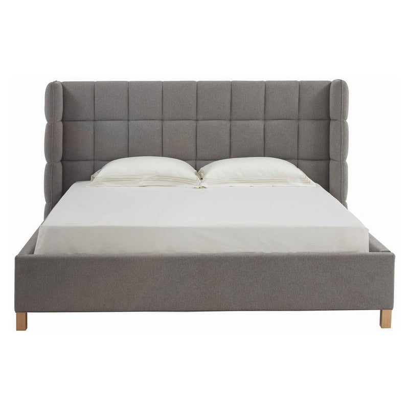 Clarence Grid Tufted Bed