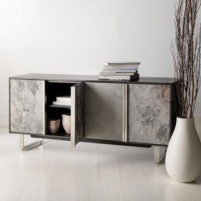 Tassa Slate 4-Door Sideboard