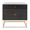 Pierre 2-Drawer Nightstand