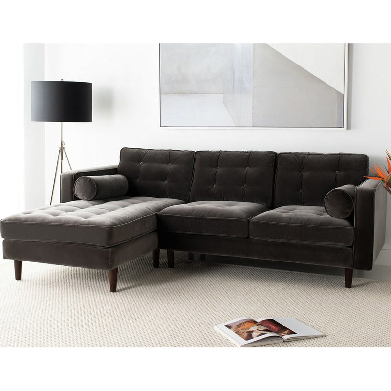 Sana Tufted Velvet Sectional Sofa