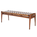 Chantelle Leather Bench