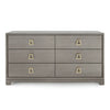 Villa and House Stanford Extra Large 6 Drawer Dresser