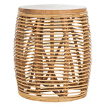 Ekron Rattan Stool