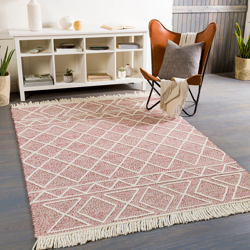 Surya Uttar Rose Hand Woven Rug