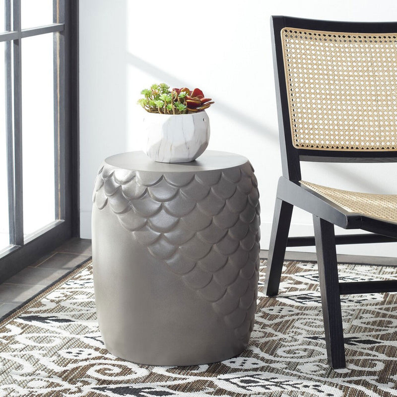 Parkstone Concrete Accent Stool