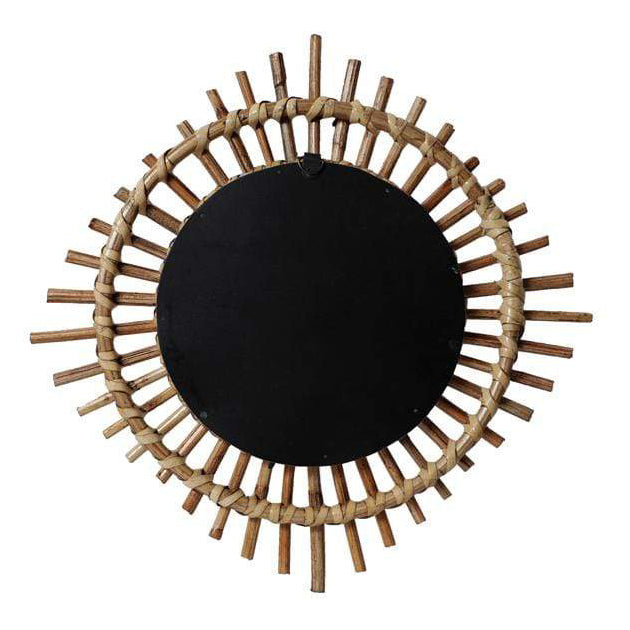 Marco Rattan Diamond Wall Mirror