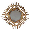 Marco Rattan Diamond Wall Mirror