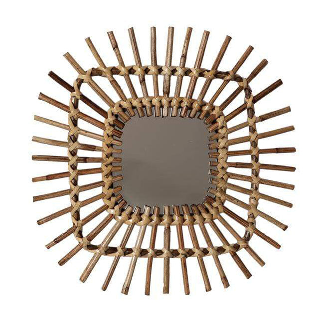 Marco Rattan Square Wall Mirror