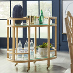 Worlds Away Zaina Bar Cart