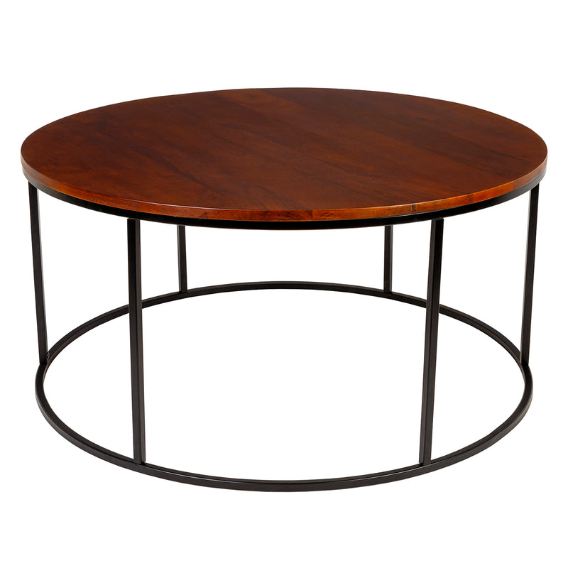 Phillips Wood Round Coffee Table