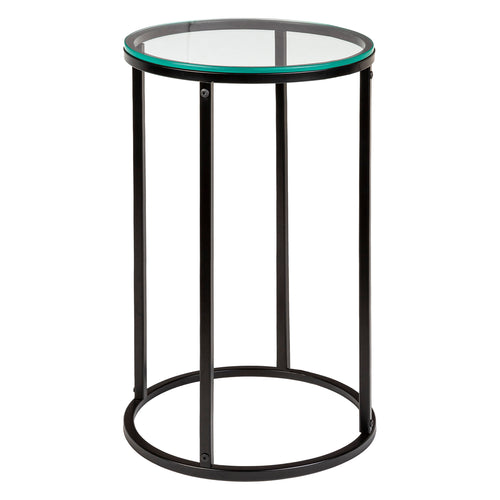 Phillips Glass Side Table