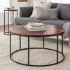 Phillips Wood Round Coffee Table